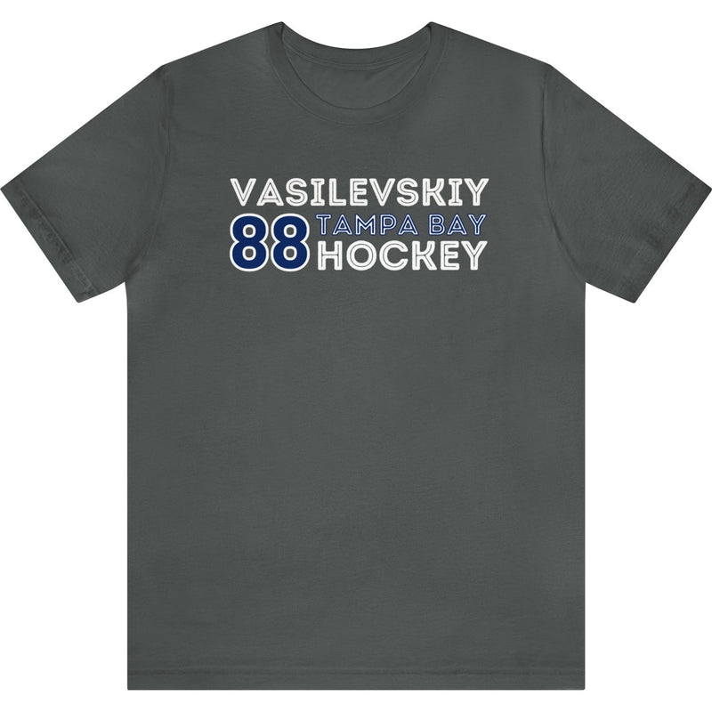 Vasilevskiy 88 Tampa Bay Hockey Grafitti Wall Design Unisex T-Shirt