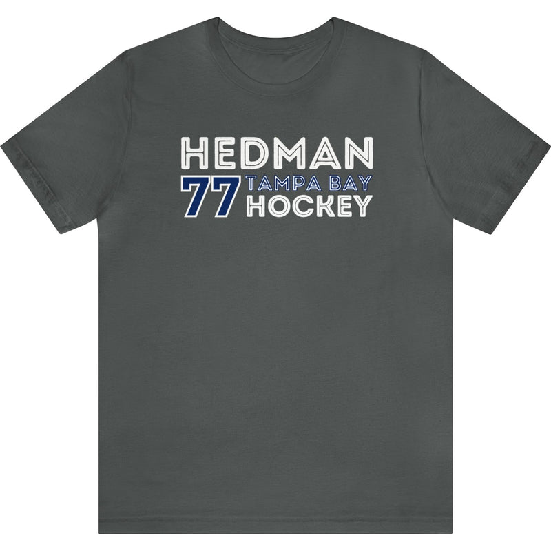 Hedman 77 Tampa Bay Hockey Grafitti Wall Design Unisex T-Shirt