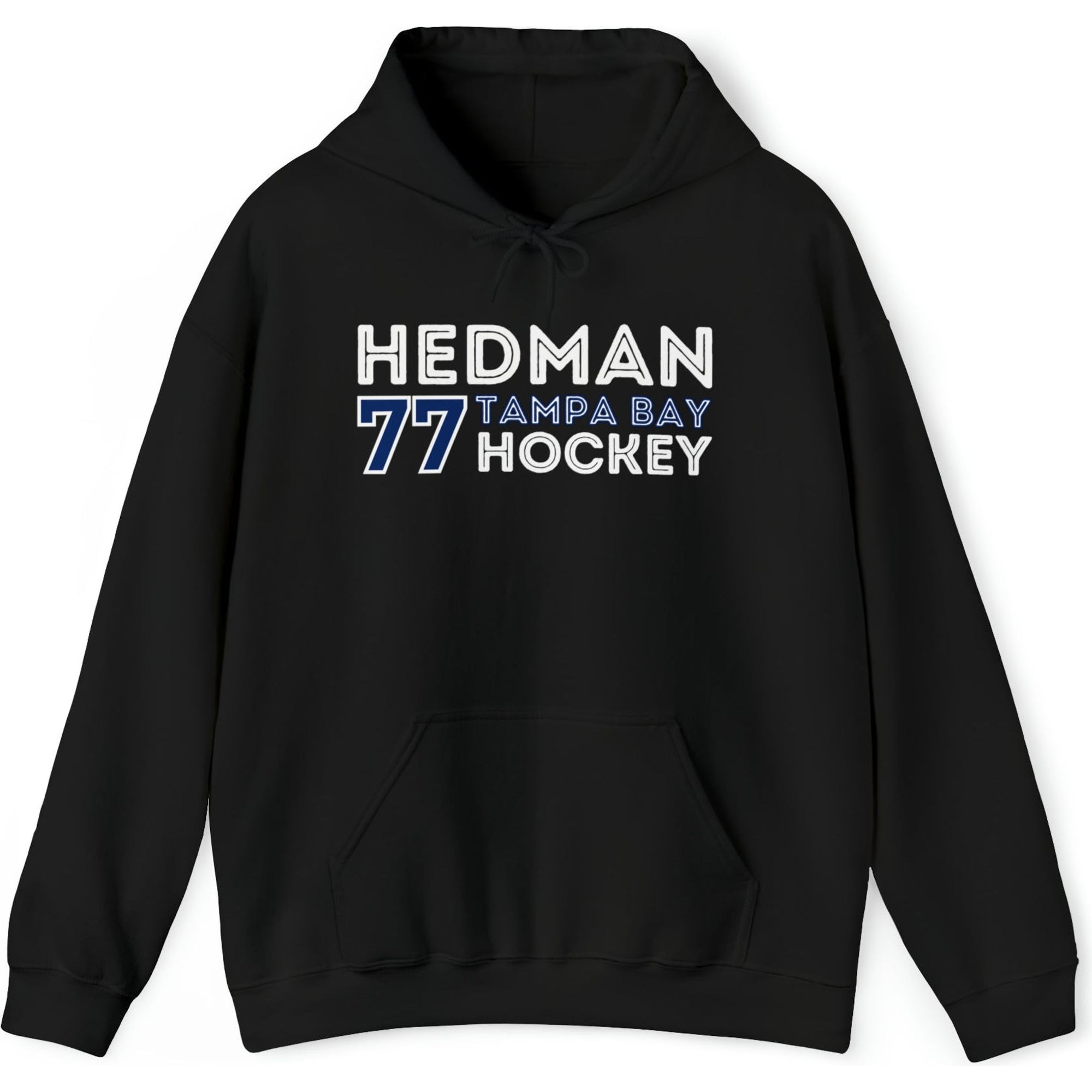 Hedman 77 Tampa Bay Hockey Grafitti Wall Design Unisex Hooded Sweatshirt