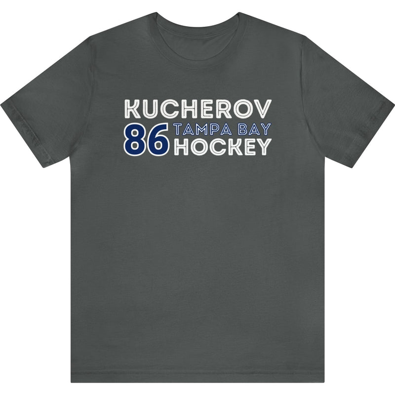 Kucherov 86 Tampa Bay Hockey Grafitti Wall Design Unisex T-Shirt