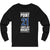 Point 21 Tampa Bay Hockey Blue Vertical Design Unisex Jersey Long Sleeve Shirt