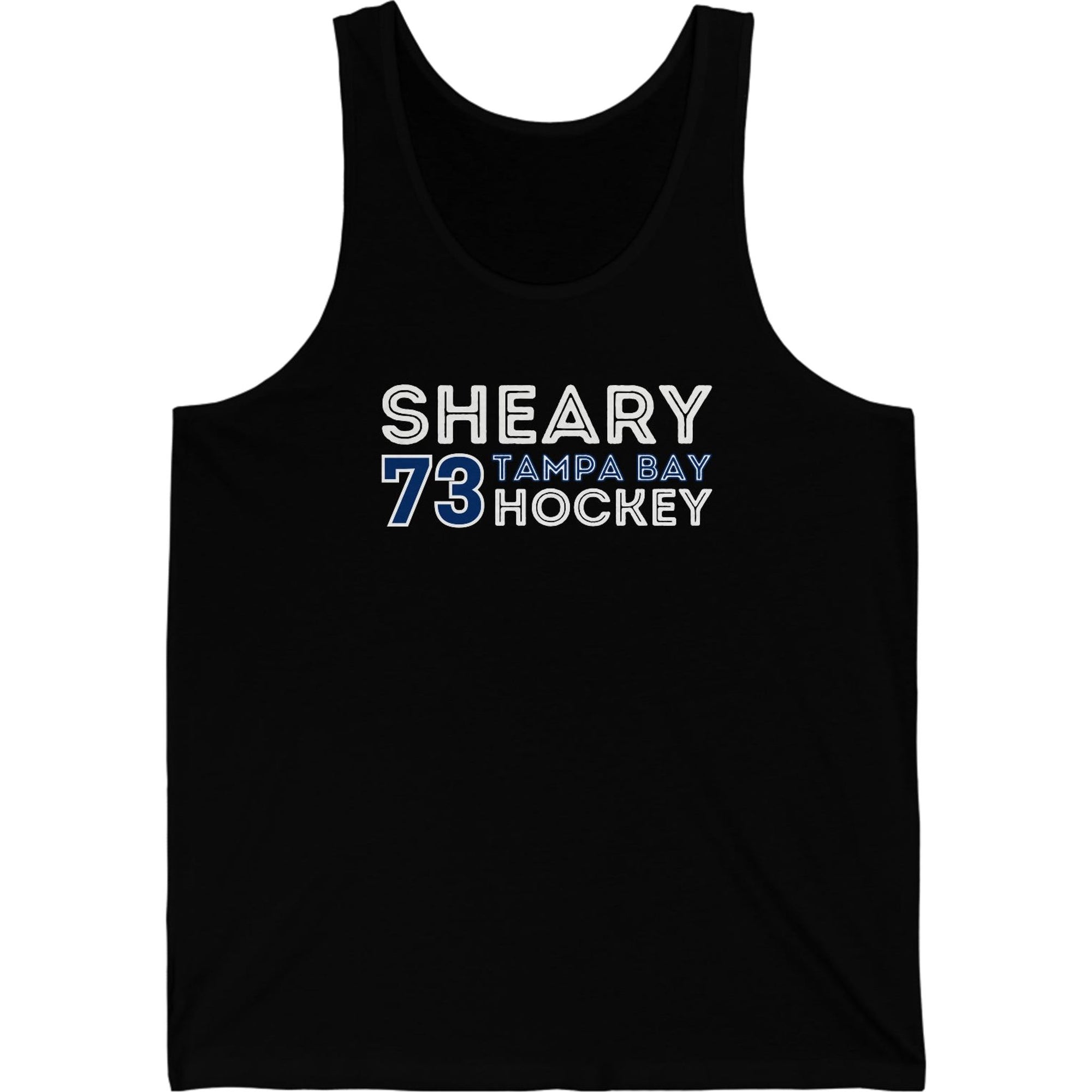 Sheary 73 Tampa Bay Hockey Grafitti Wall Design Unisex Jersey Tank Top