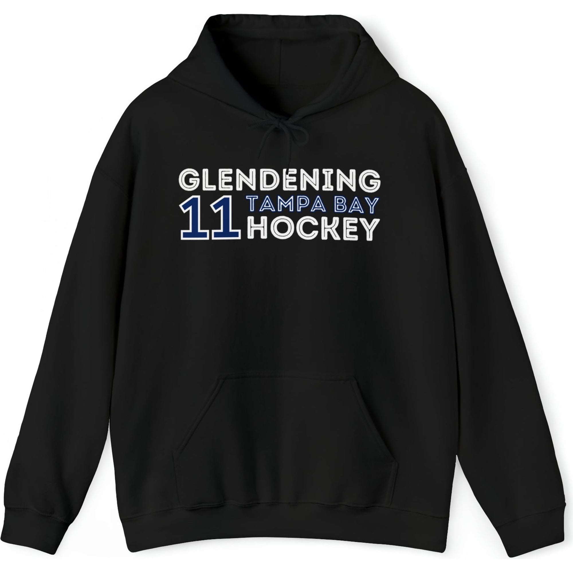 Glendening 11 Tampa Bay Hockey Grafitti Wall Design Unisex Hooded Sweatshirt