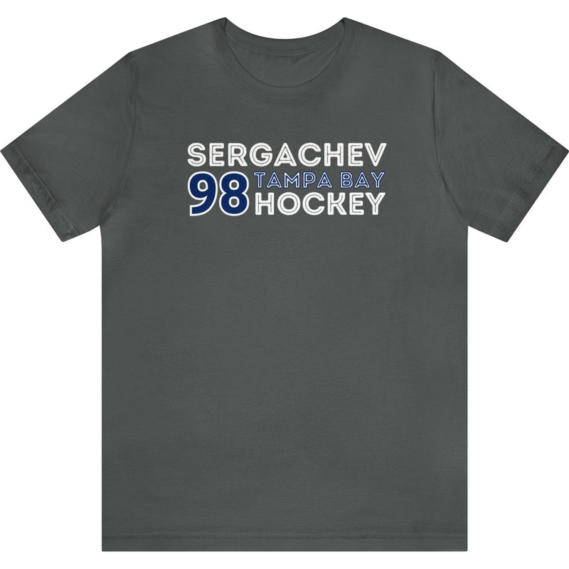 Sergachev 98 Tampa Bay Hockey Grafitti Wall Design Unisex T-Shirt