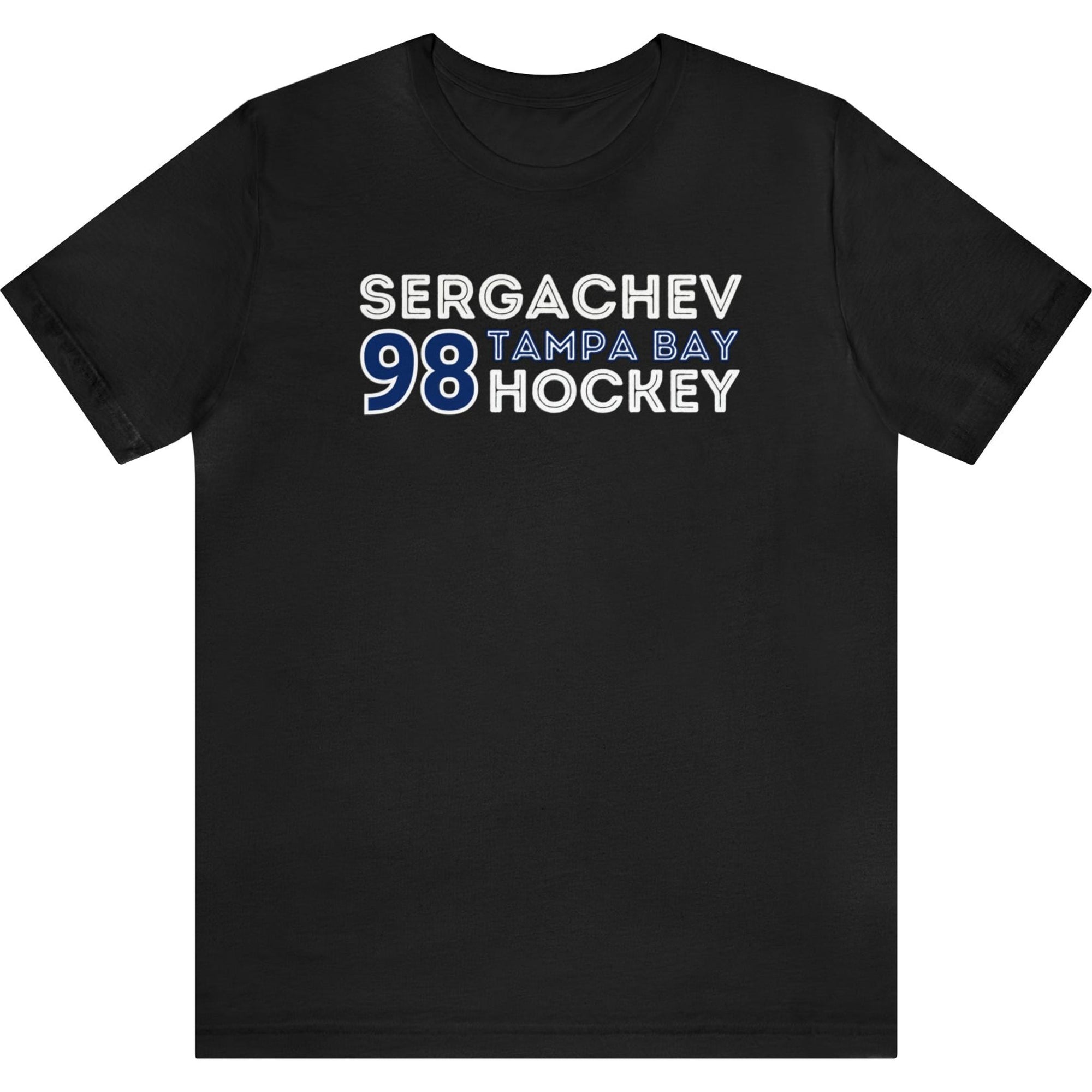 Sergachev 98 Tampa Bay Hockey Grafitti Wall Design Unisex T-Shirt