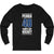 Perbix 48 Tampa Bay Hockey Blue Vertical Design Unisex Jersey Long Sleeve Shirt