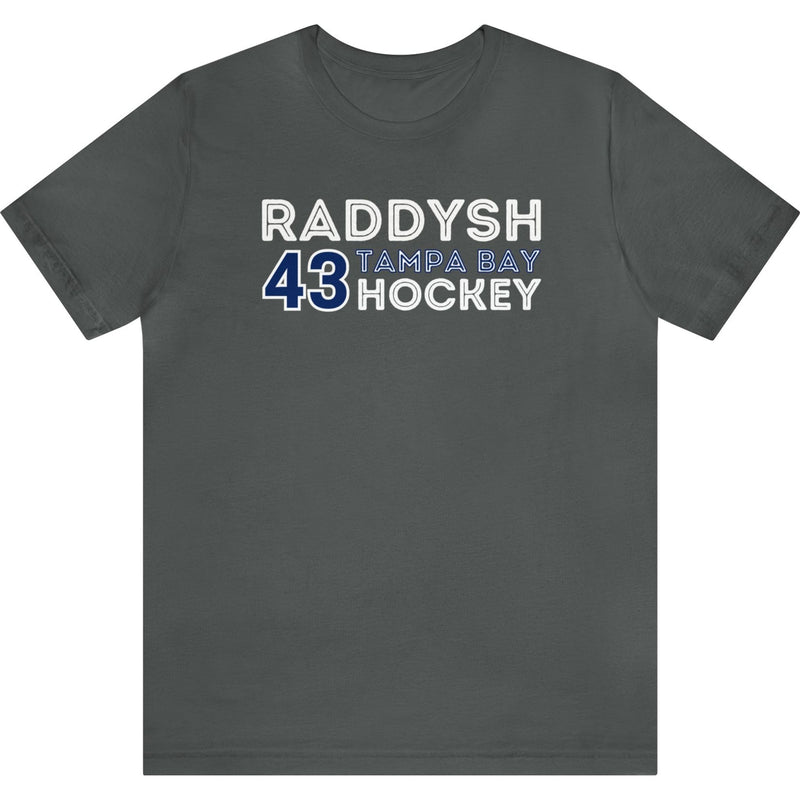 Raddysh 43 Tampa Bay Hockey Grafitti Wall Design Unisex T-Shirt