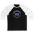 Kucherov 86 Tampa Bay Hockey Number Arch Design Unisex Tri-Blend 3/4 Sleeve Raglan Baseball Shirt