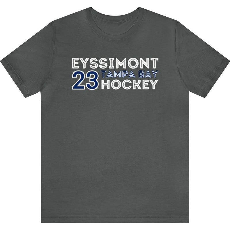 Eyssimont 23 Tampa Bay Hockey Grafitti Wall Design Unisex T-Shirt