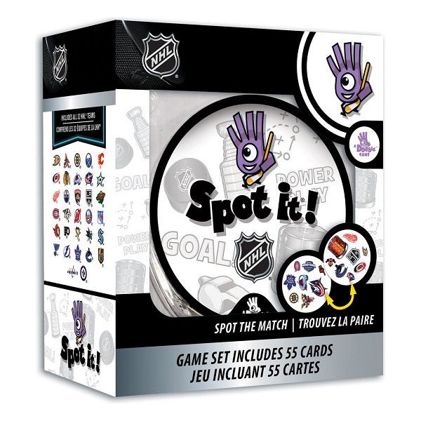NHL Spot It! Board Game