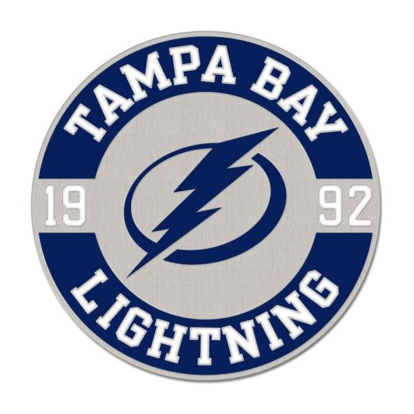 Tampa Bay Lightning Established Round Collector Pin