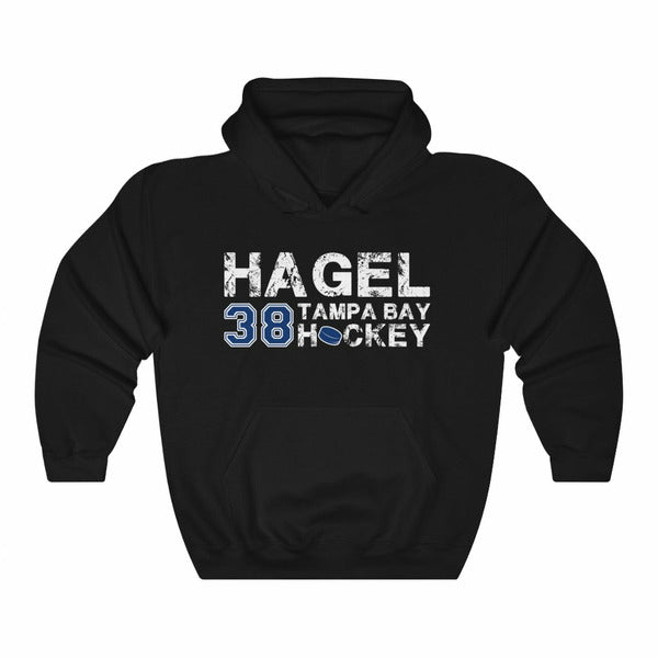 Hagel 38 Tampa Bay Hockey Unisex Hooded Sweatshirt