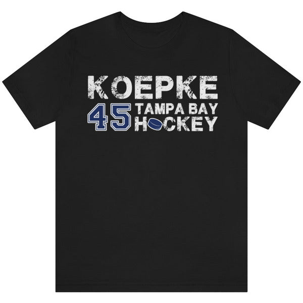 Koepke 45 Tampa Bay Hockey Unisex Jersey Tee