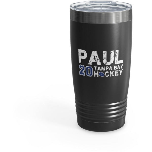Paul 20 Tampa Bay Hockey Ringneck Tumbler, 20 oz