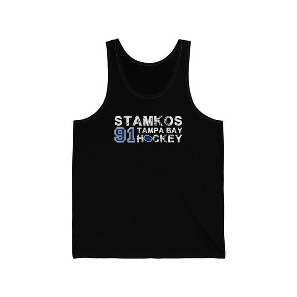 Stamkos 91 Tampa Bay Hockey Unisex Jersey Tank Top