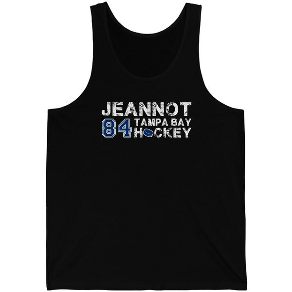Jeannot 84 Tampa Bay Hockey Unisex Jersey Tank Top