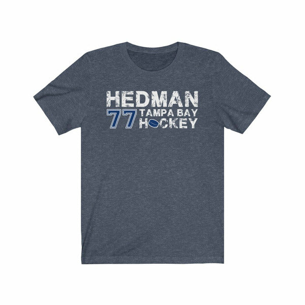 Hedman 77 Tampa Bay Hockey Unisex Jersey Tee