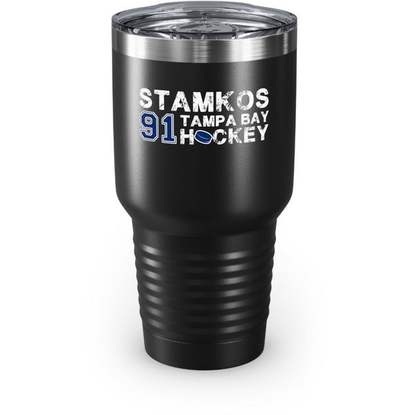 Stamkos 91 Tampa Bay Hockey Ringneck Tumbler, 30 oz