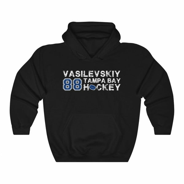 Vasilevskiy 88 Tampa Bay Hockey Unisex Hooded Sweatshirt