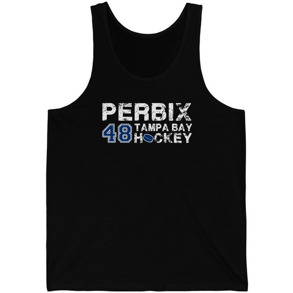 Perbix 48 Tampa Bay Hockey Unisex Jersey Tank Top