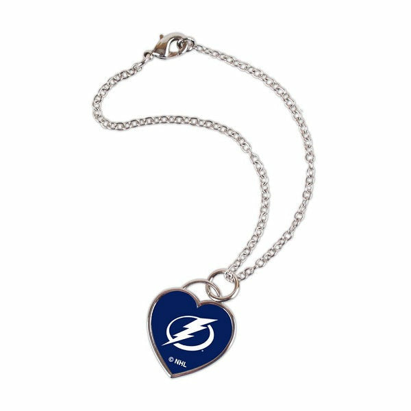 Tampa Bay Lightning 3D Heart Bracelet