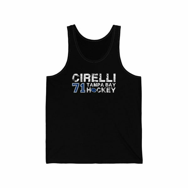 Cirelli 71 Tampa Bay Hockey Unisex Jersey Tank Top