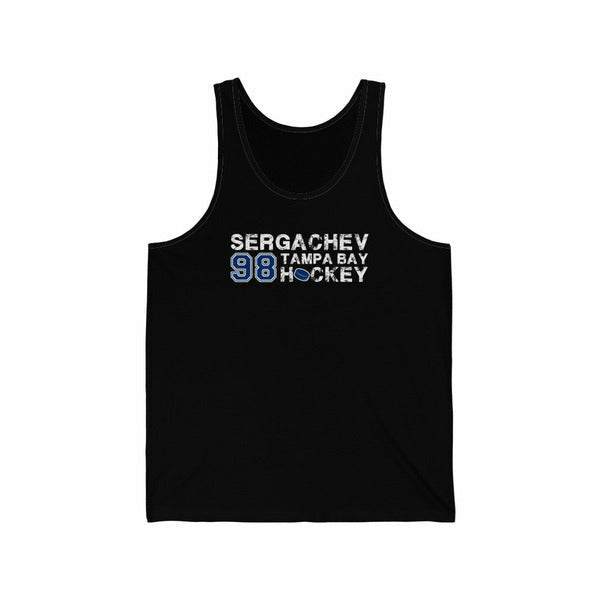 Sergachev 98 Tampa Bay Hockey Unisex Jersey Tank Top