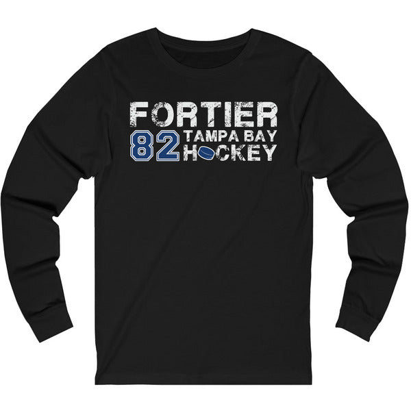 Fortier 82 Tampa Bay Hockey Unisex Jersey Long Sleeve Shirt