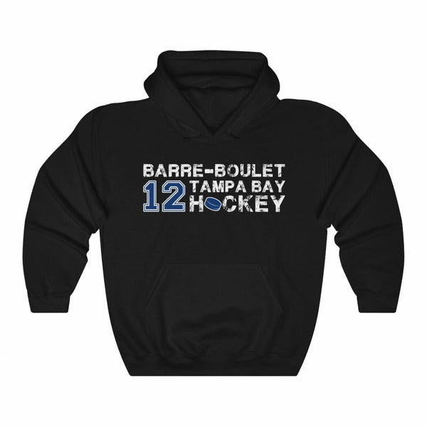 Barre-Boulet 12 Tampa Bay Hockey Unisex Hooded Sweatshirt