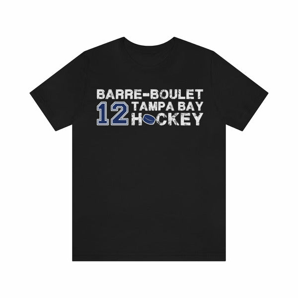 Barre-Boulet 12 Tampa Bay Hockey Unisex Jersey Tee
