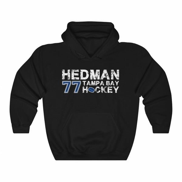 Hedman 77 Tampa Bay Hockey Unisex Hooded Sweatshirt