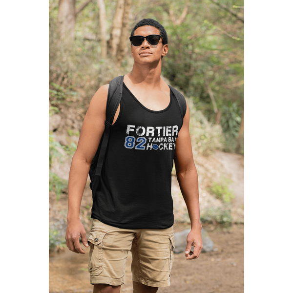Fortier 82 Tampa Bay Hockey Unisex Jersey Tank Top