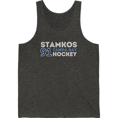 Stamkos 91 Tampa Bay Hockey Grafitti Wall Design Unisex Jersey Tank Top