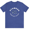 Stamkos 91 Tampa Bay Hockey Number Arch Design Unisex T-Shirt