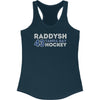 Raddysh 43 Tampa Bay Hockey Grafitti Wall Design Women's Ideal Racerback Tank Top