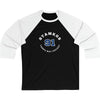 Stamkos 91 Tampa Bay Hockey Number Arch Design Unisex Tri-Blend 3/4 Sleeve Raglan Baseball Shirt