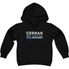 Cernak 81 Tampa Bay Hockey Grafitti Wall Design Youth Hooded Sweatshirt