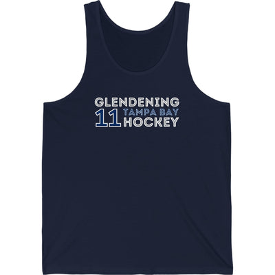 Glendening 11 Tampa Bay Hockey Grafitti Wall Design Unisex Jersey Tank Top