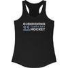 Glendening 11 Tampa Bay Hockey Grafitti Wall Design Women's Ideal Racerback Tank Top