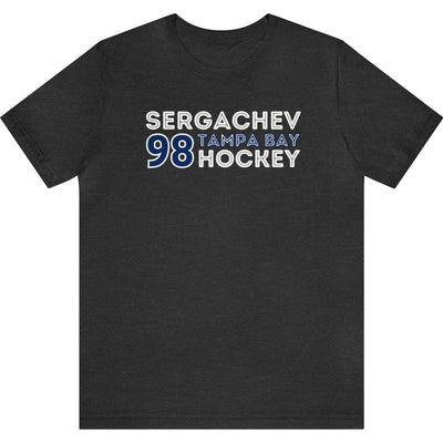 Sergachev 98 Tampa Bay Hockey Grafitti Wall Design Unisex T-Shirt