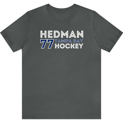 Hedman 77 Tampa Bay Hockey Grafitti Wall Design Unisex T-Shirt