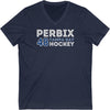 Perbix 48 Tampa Bay Hockey Grafitti Wall Design Unisex V-Neck Tee