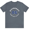 Kucherov 86 Tampa Bay Hockey Number Arch Design Unisex T-Shirt