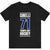 Cirelli 71 Tampa Bay Hockey Blue Vertical Design Unisex T-Shirt