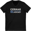 Cernak 81 Tampa Bay Hockey Grafitti Wall Design Unisex V-Neck Tee