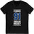 Stamkos 91 Tampa Bay Hockey Blue Vertical Design Unisex V-Neck Tee