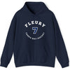 Fleury 7 Tampa Bay Hockey Number Arch Design Unisex Hooded Sweatshirt