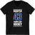 Raddysh 43 Tampa Bay Hockey Blue Vertical Design Unisex V-Neck Tee