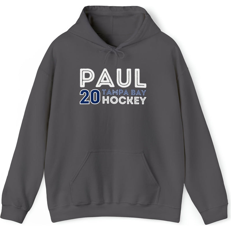 Paul 20 Tampa Bay Hockey Grafitti Wall Design Unisex Hooded Sweatshirt