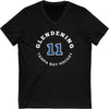 Glendening 11 Tampa Bay Hockey Number Arch Design Unisex V-Neck Tee